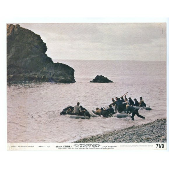 Lot 2 The Mckenzie Break‎ Movie Stills 8x10 1970 Photos War Action Brian Keith - Picture 2 of 4